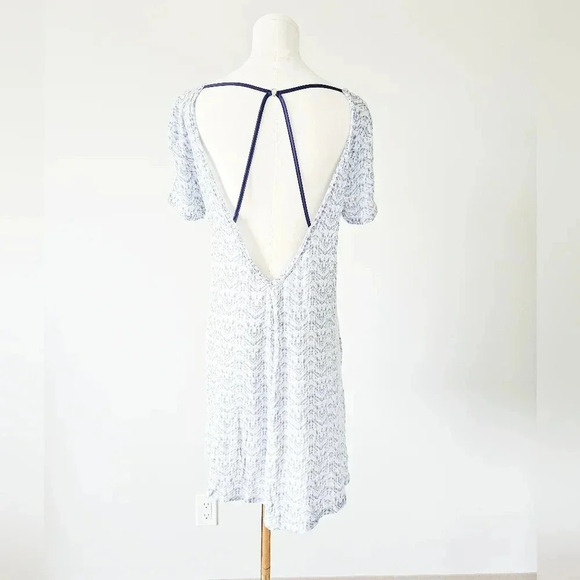 Victoria's Secret Size S pastel long sleep shirt low open back - Picture 2 of 5